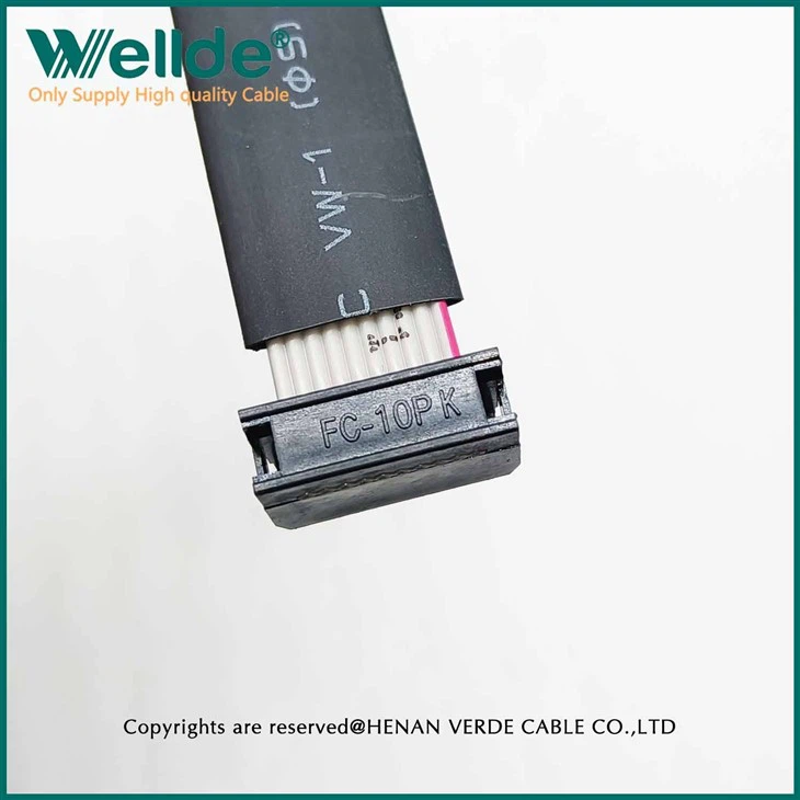 CF Flat Patting Cable Head Shrink Tube