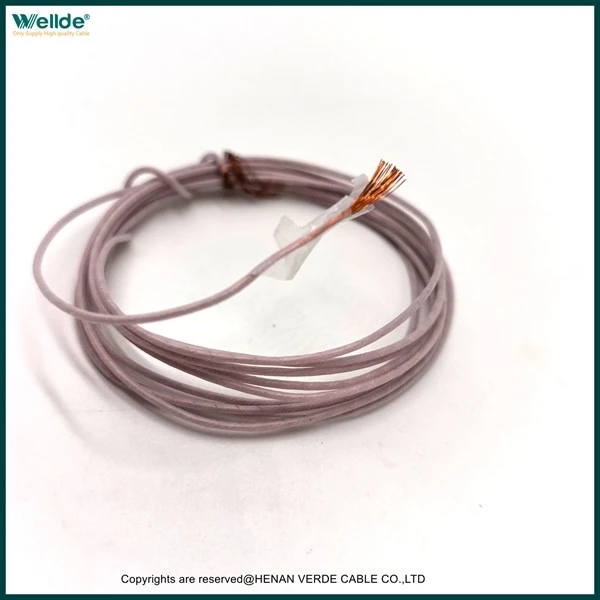 PTFE Insulated Tin Plated Copper Braided Shielded High-temperature Wire factory